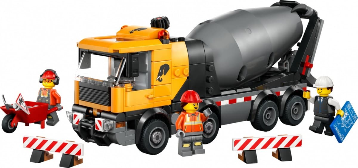 LEGO City Betonska mešalna naprava 60478 8