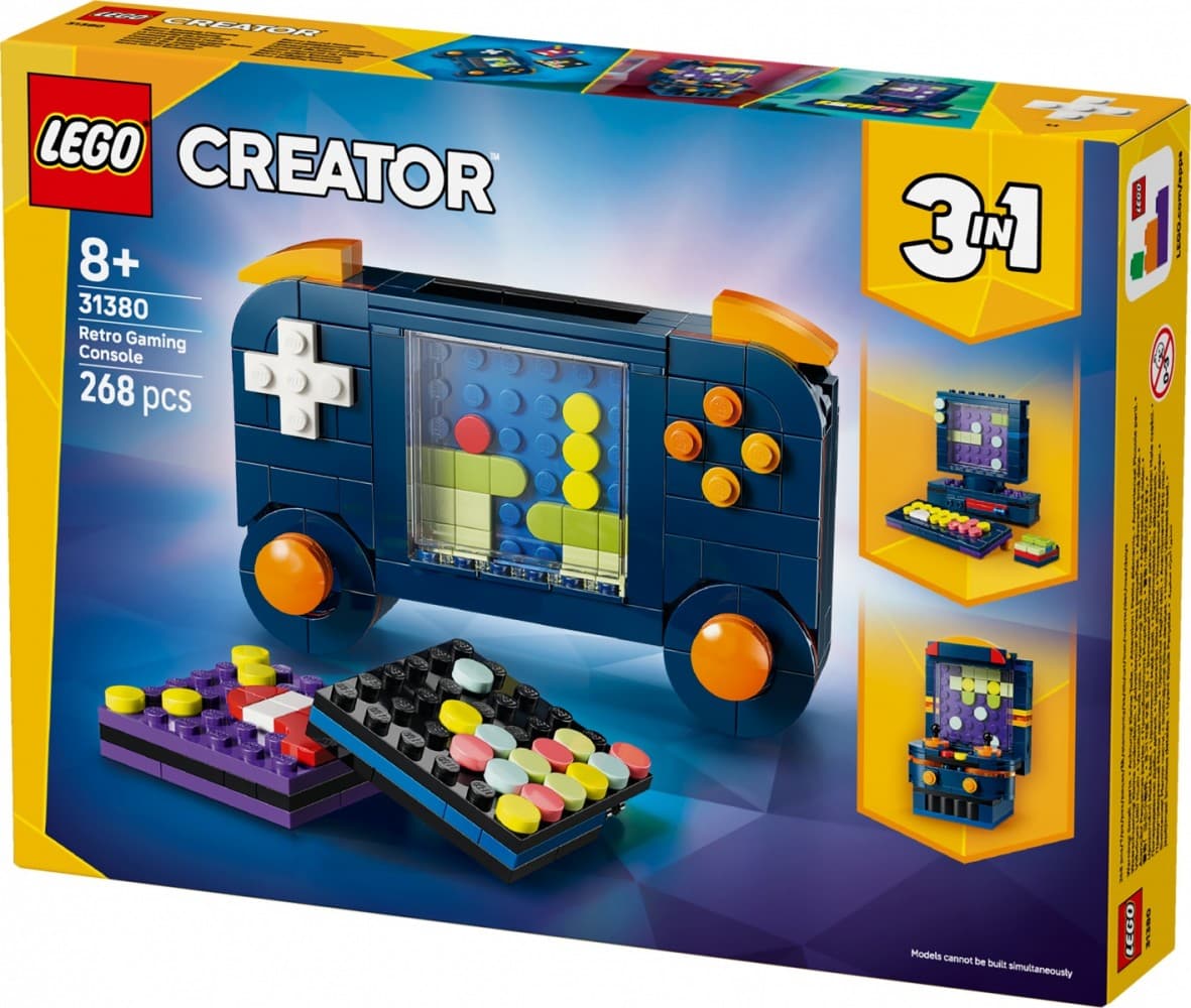 LEGO Creator 3v1 Retro konzola za igre 31380 2