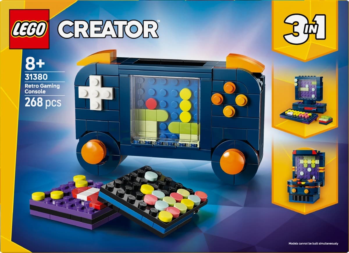 LEGO Creator 3v1 Retro konzola za igre 31380 3