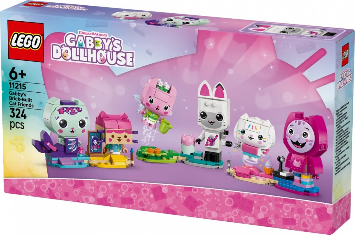 LEGO Kocki Gabby's Dollhouse - Prijatelji Gabby (11215) 2
