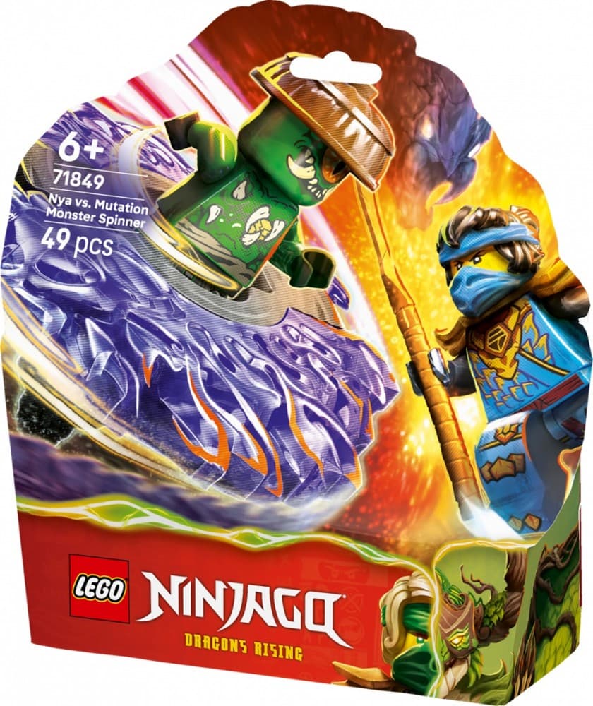 LEGO NINJAGO - Nya proti Zmutiranemu pošasti na Spinnerju (71849) 2
