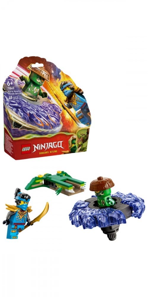 LEGO NINJAGO - Nya proti Zmutiranemu pošasti na Spinnerju (71849) 4