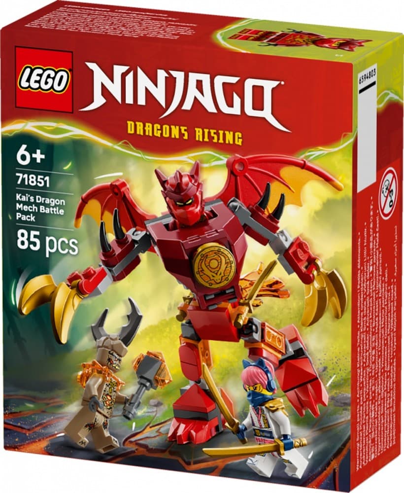 LEGO Ninjago 71851: Smok-mech Kaia – bitveni set 2