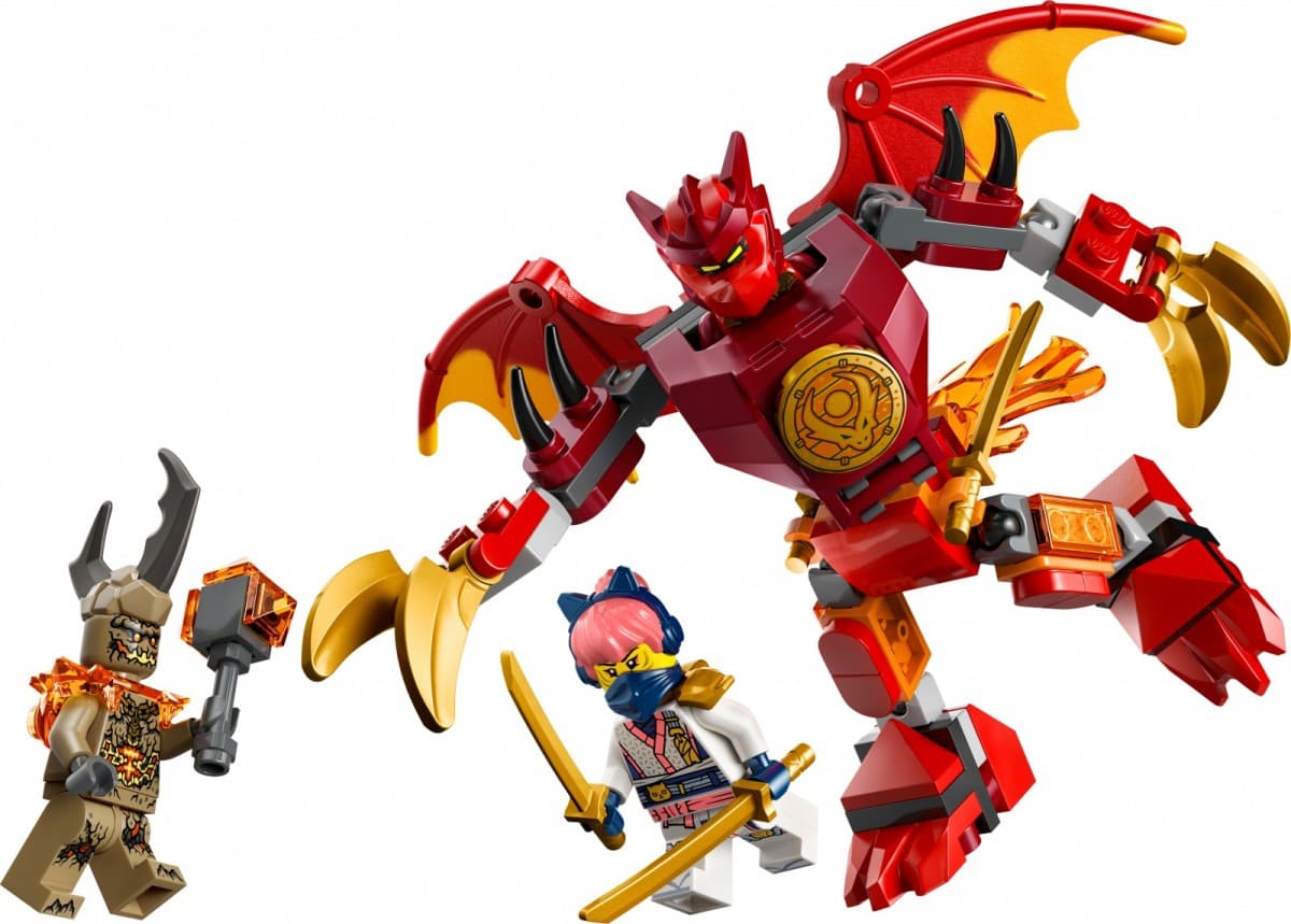 LEGO Ninjago 71851: Smok-mech Kaia – bitveni set 4