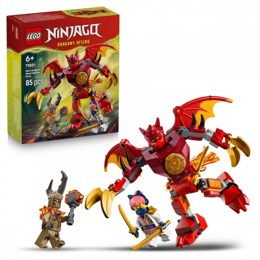 LEGO Ninjago 71851: Smok-mech Kaia – bitveni set 5