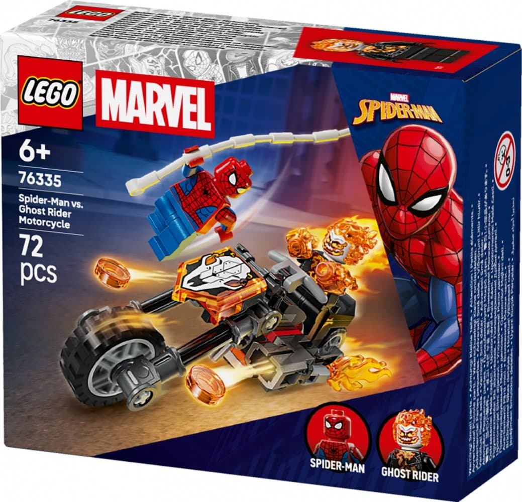 LEGO Super Heroes 76335 – Spider-Man proti Ghost Riderju na motorju 2