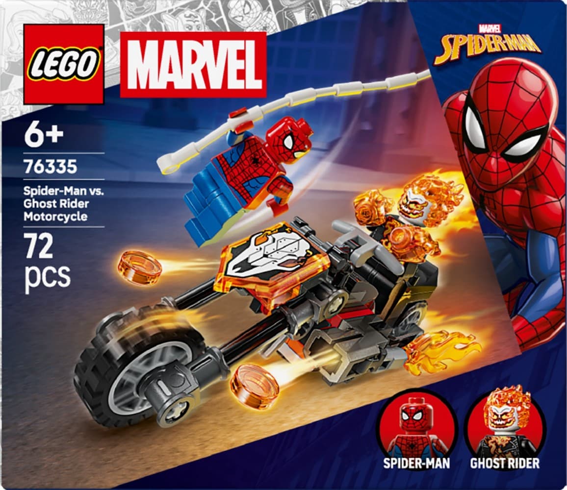 LEGO Super Heroes 76335 – Spider-Man proti Ghost Riderju na motorju 3