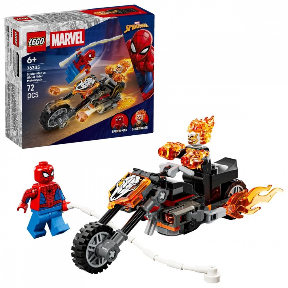 LEGO Super Heroes 76335 – Spider-Man proti Ghost Riderju na motorju 4