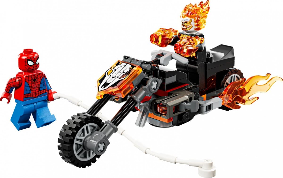 LEGO Super Heroes 76335 – Spider-Man proti Ghost Riderju na motorju 5