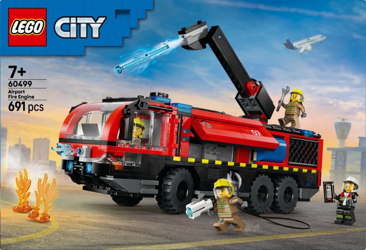 LEGO City - Letališki gasilski avto (60499) 3