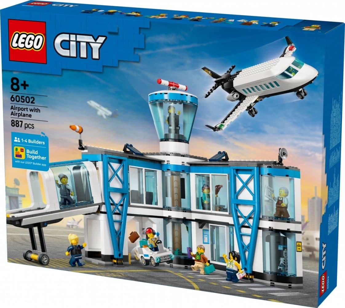LEGO City - Letališče s potniškim letalom (60502) 5