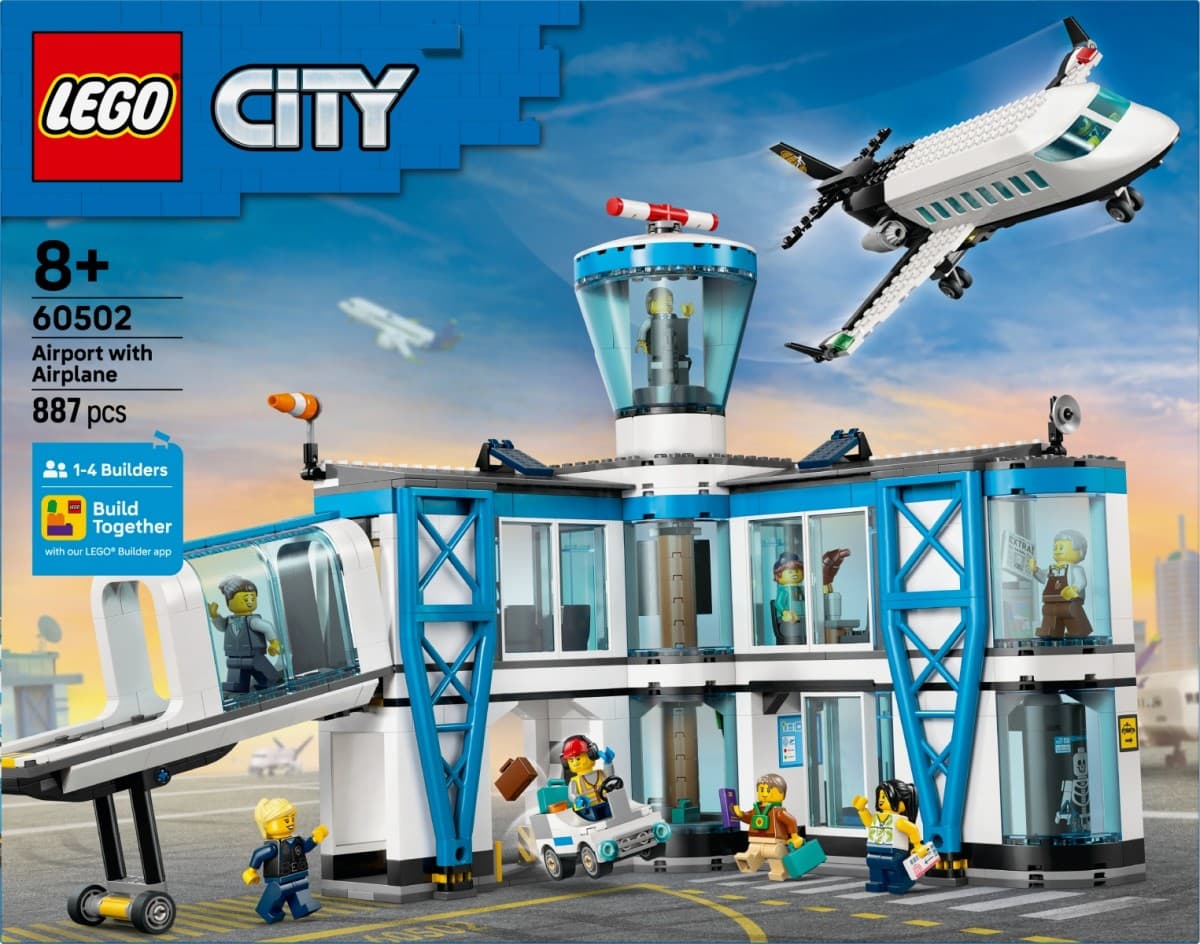 LEGO City - Letališče s potniškim letalom (60502) 6