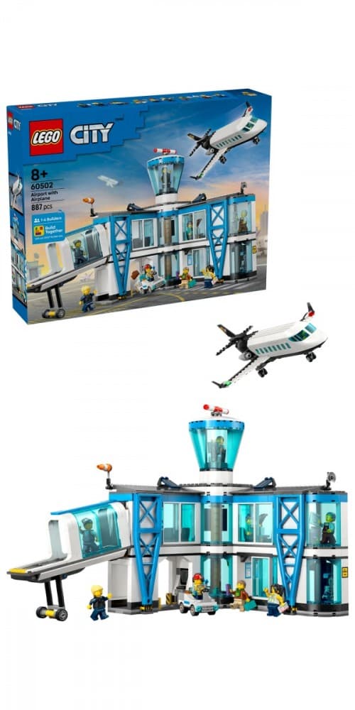LEGO City - Letališče s potniškim letalom (60502) 7