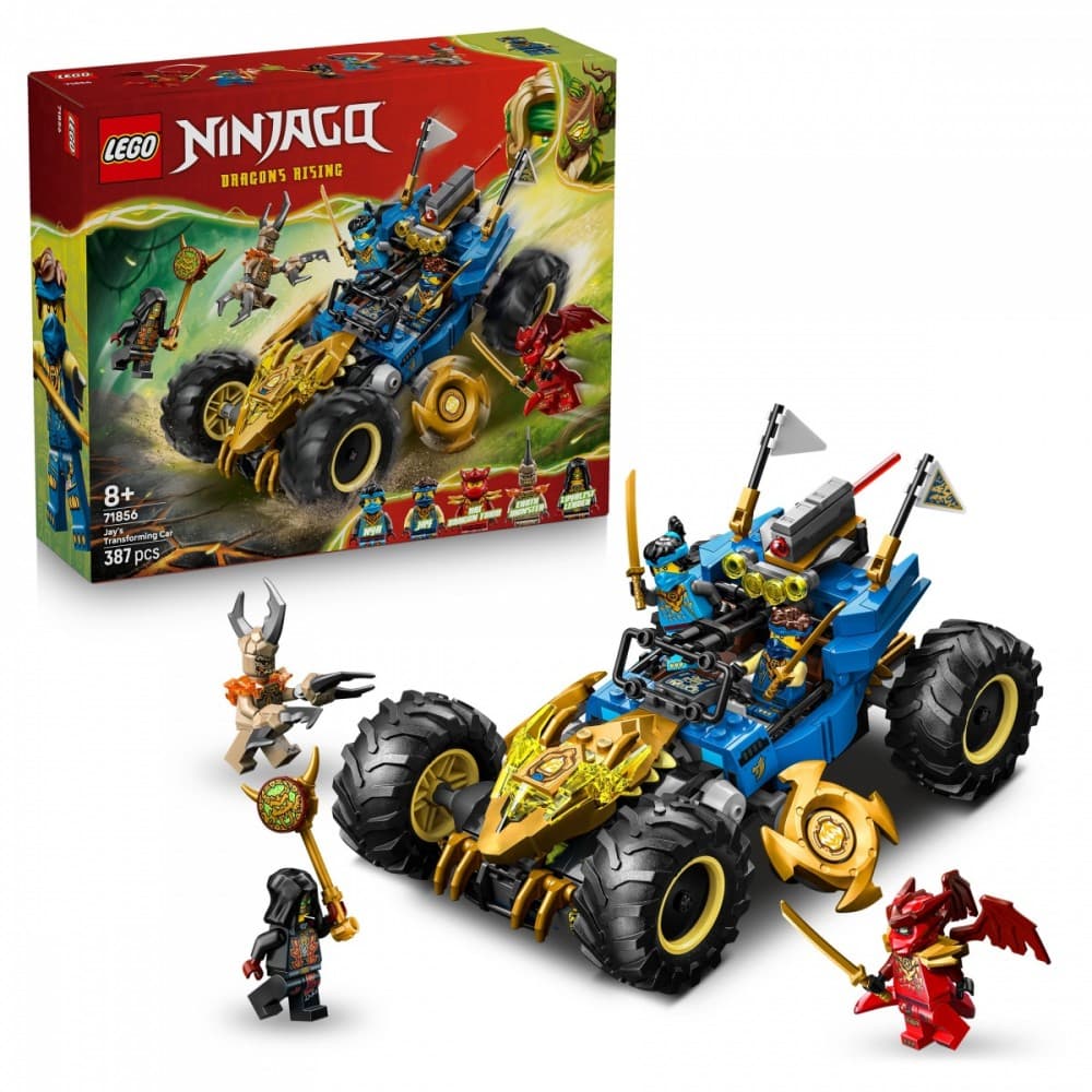 LEGO Ninjago 71856: Jayev večnamenski avtomobil (2 v 1) 2