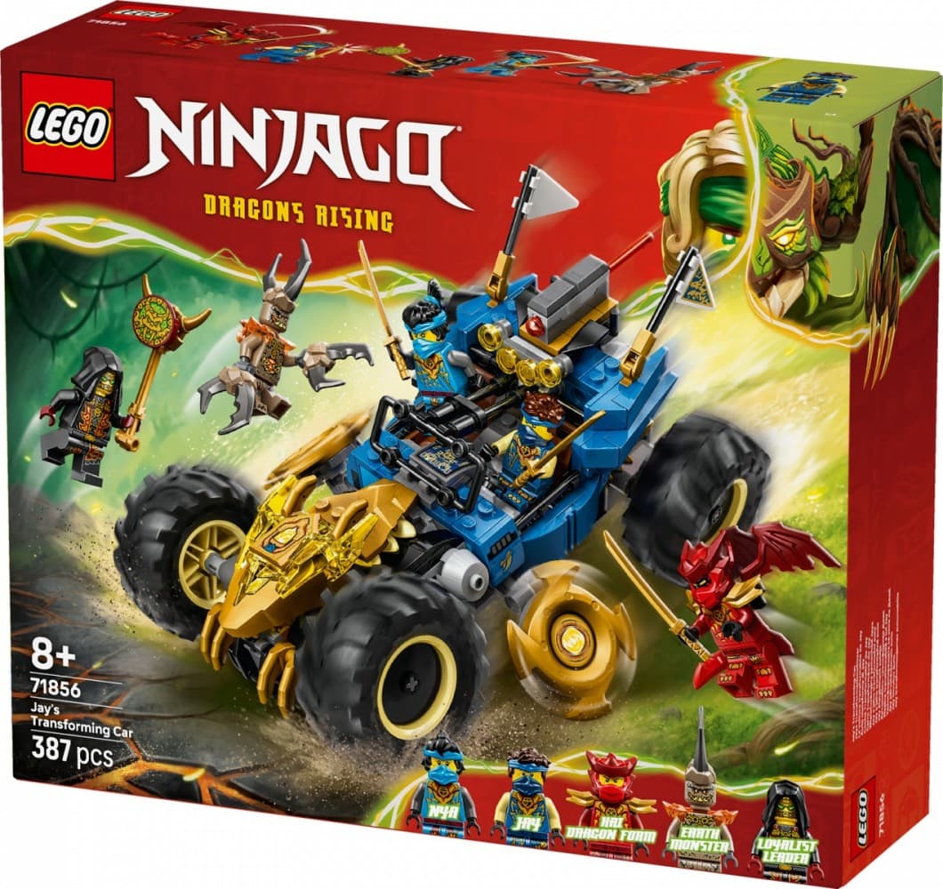 LEGO Ninjago 71856: Jayev večnamenski avtomobil (2 v 1) 6