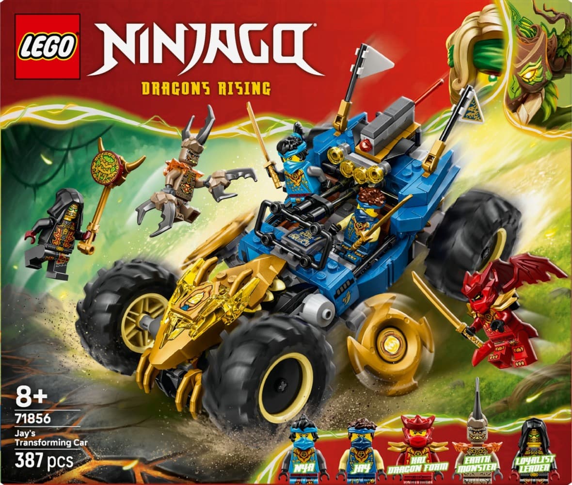 LEGO Ninjago 71856: Jayev večnamenski avtomobil (2 v 1) 7