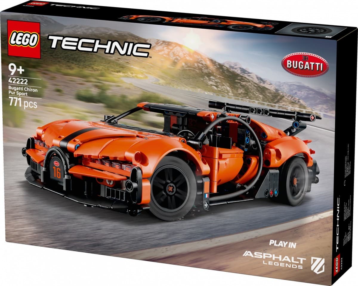 LEGO Technic - Bugatti Chiron Pur Sport Hiperšportnik (42222) 2