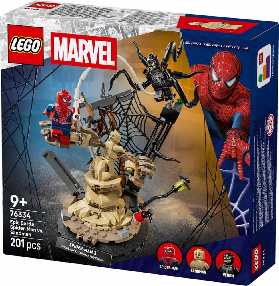 LEGO Super Heroes 76334: Epical Battle: Spider-Man vs. Sandman 2