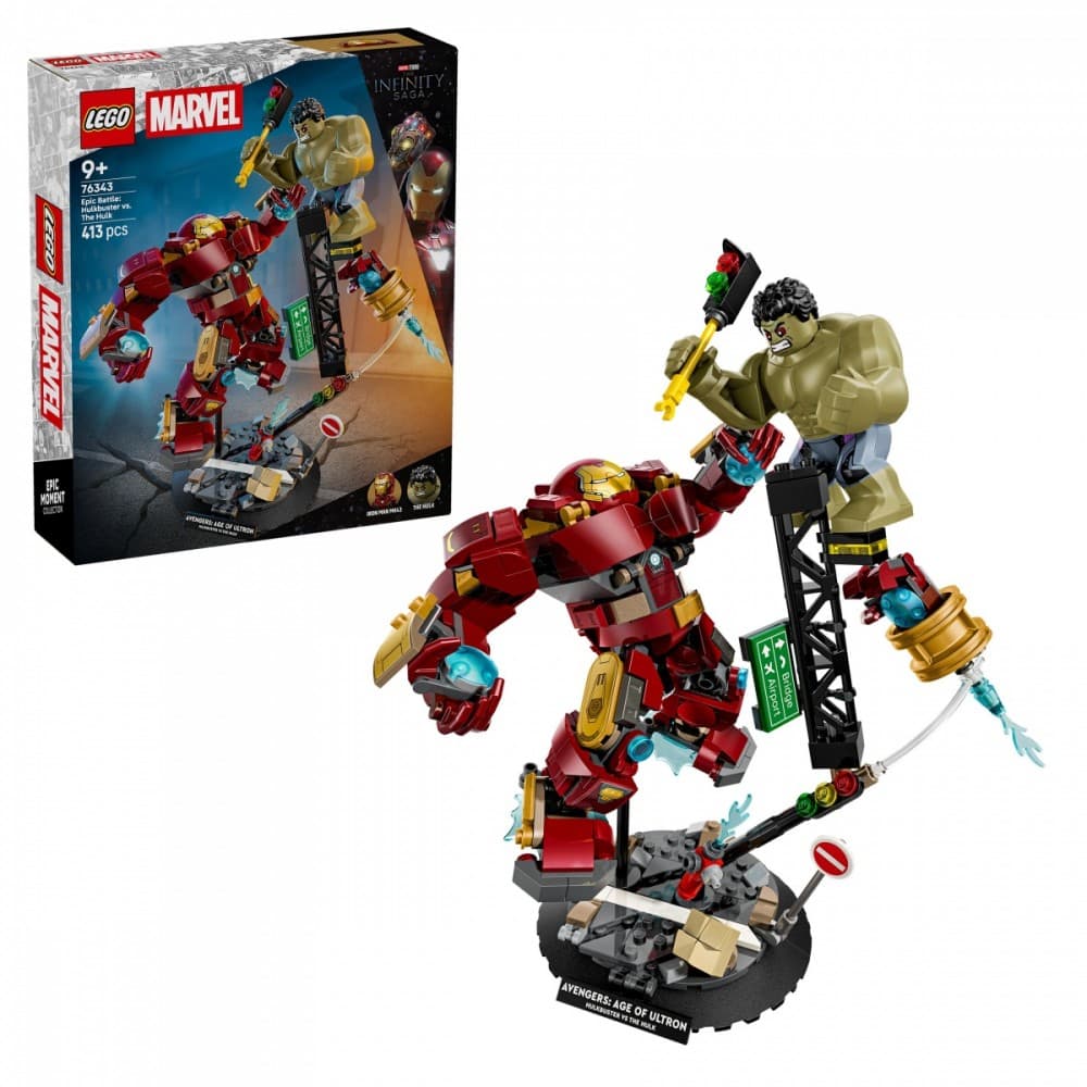 LEGO Super Heroes 76343: Epical Battle: Hulkbuster vs. Hulk 2
