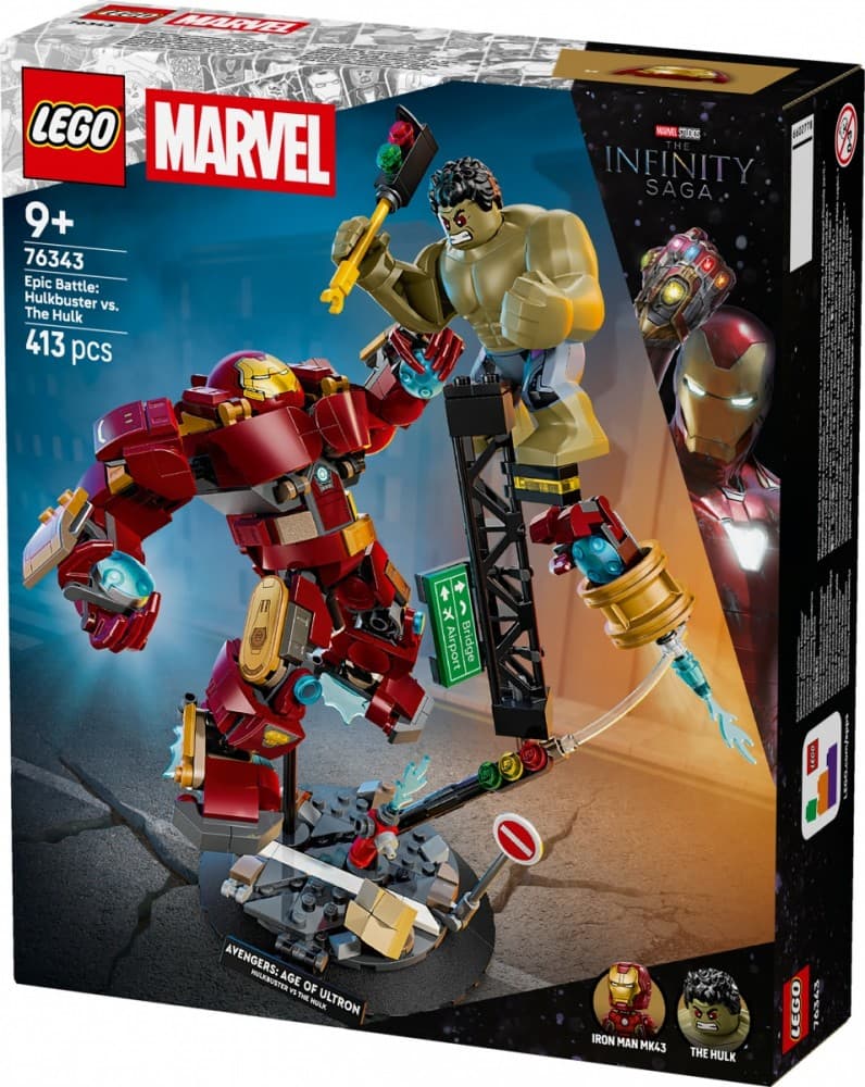 LEGO Super Heroes 76343: Epical Battle: Hulkbuster vs. Hulk 6