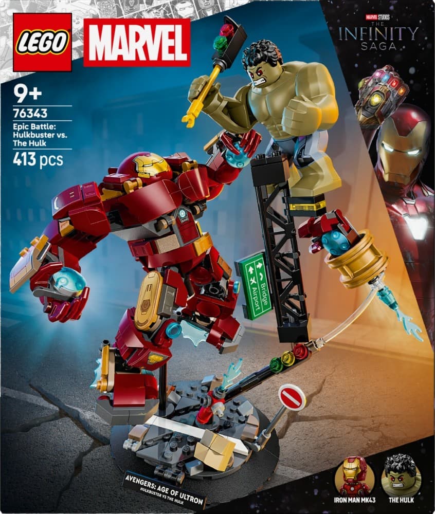 LEGO Super Heroes 76343: Epical Battle: Hulkbuster vs. Hulk 7