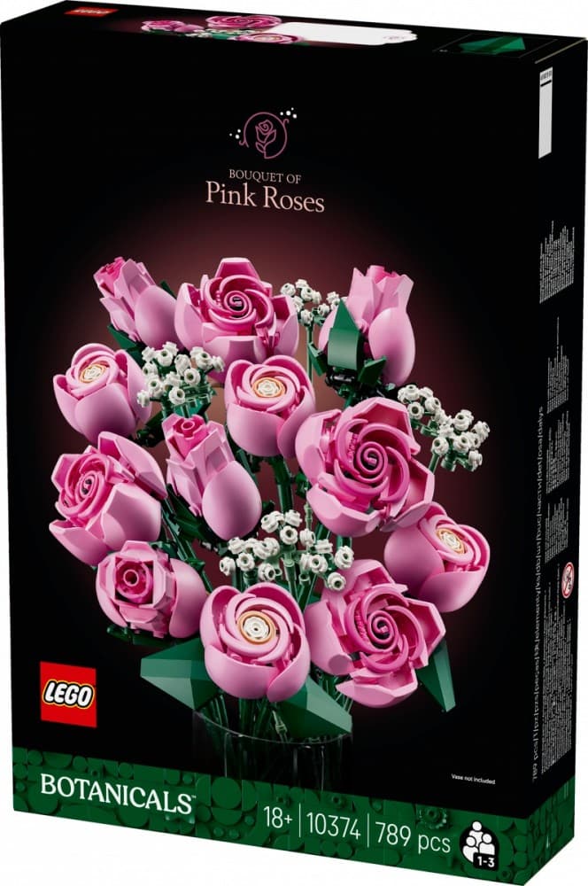 LEGO Botanicals 10374 - Buket roza vrtnic 2