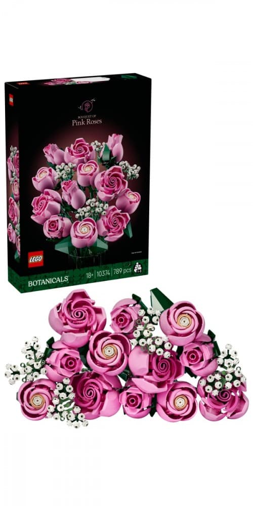 LEGO Botanicals 10374 - Buket roza vrtnic 4