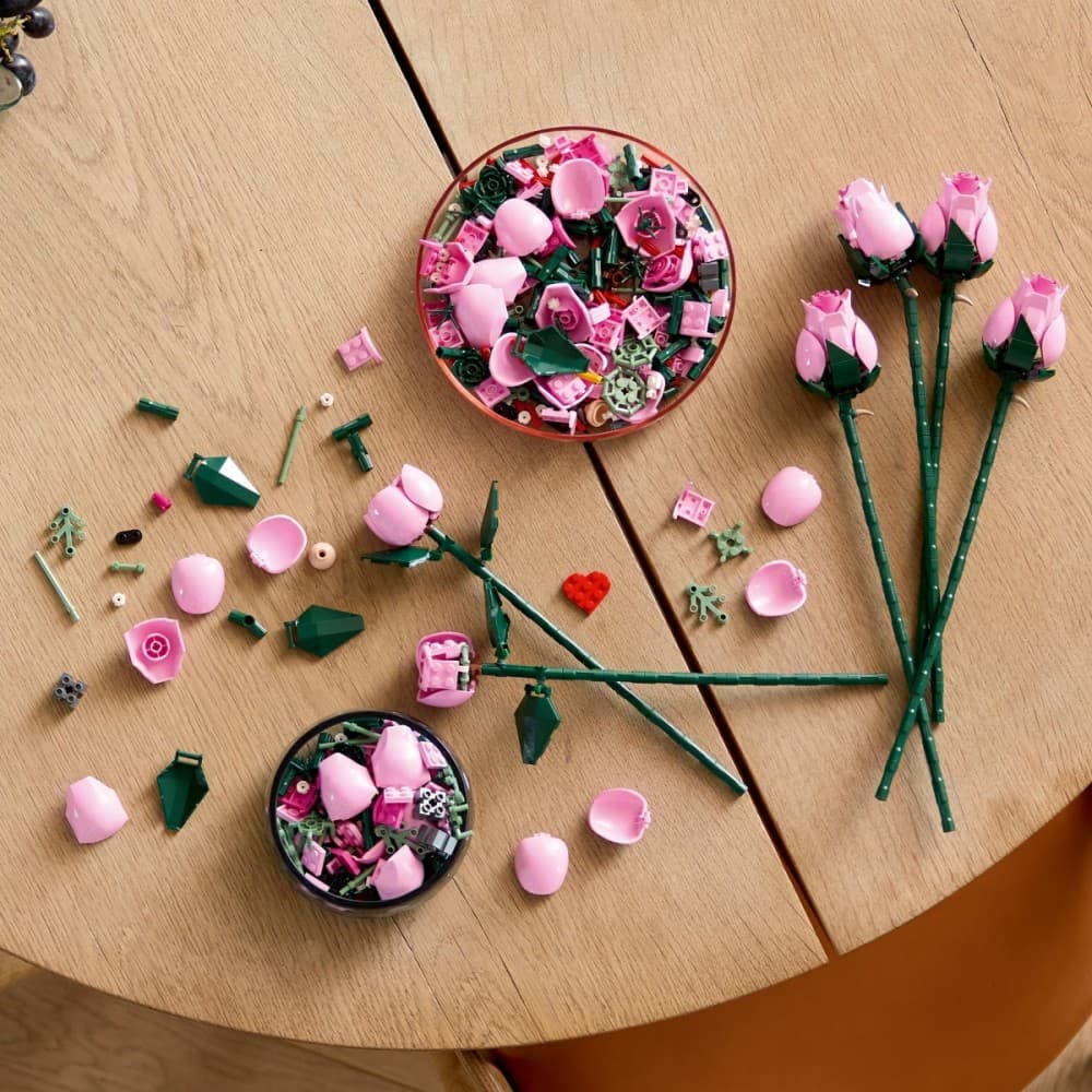 LEGO Botanicals 10374 - Buket roza vrtnic 5
