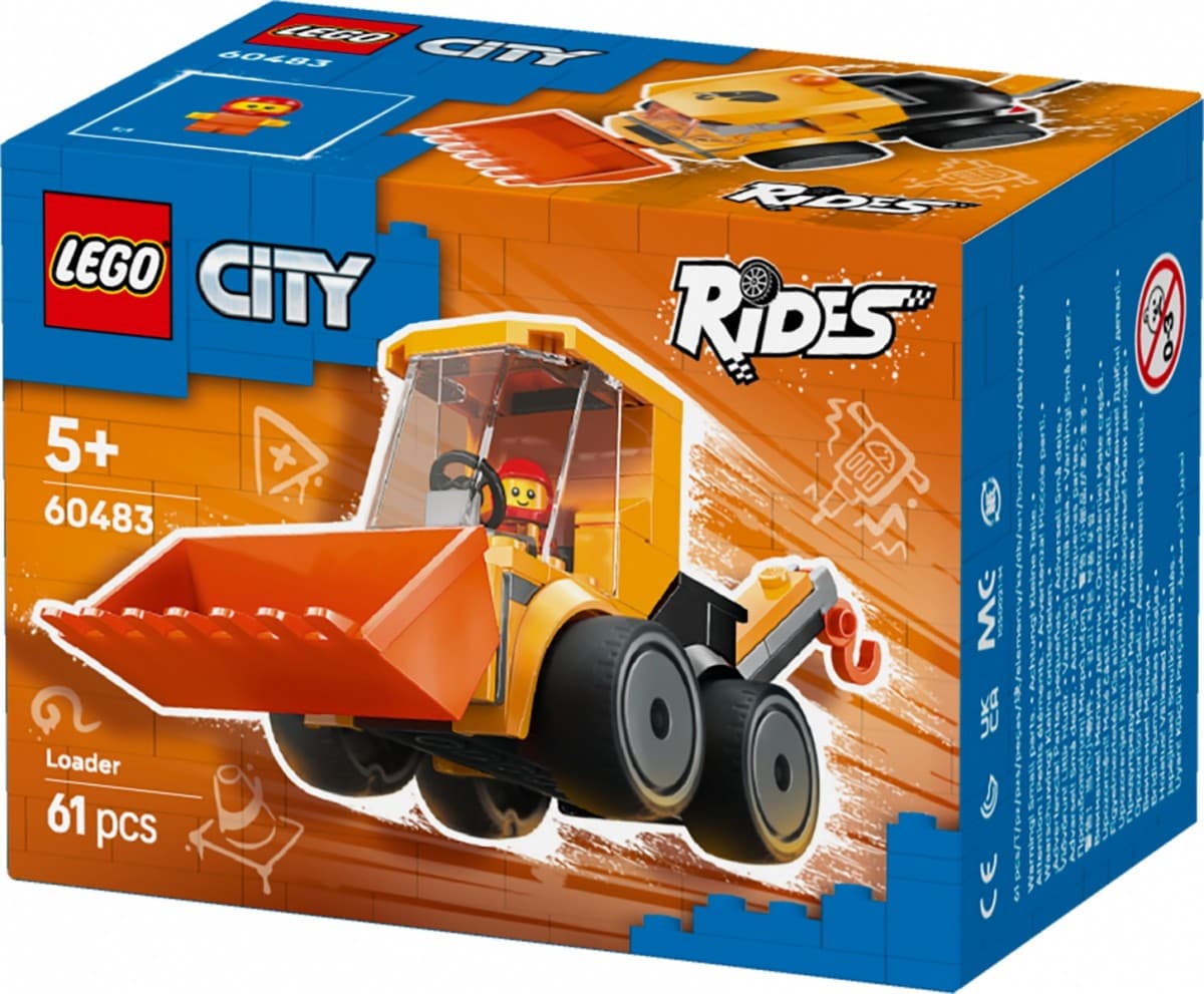 LEGO City 60483 Vozila – Kolesni nakladač 5