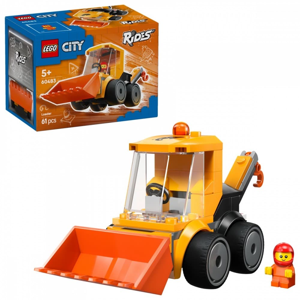 LEGO City 60483 Vozila – Kolesni nakladač 7