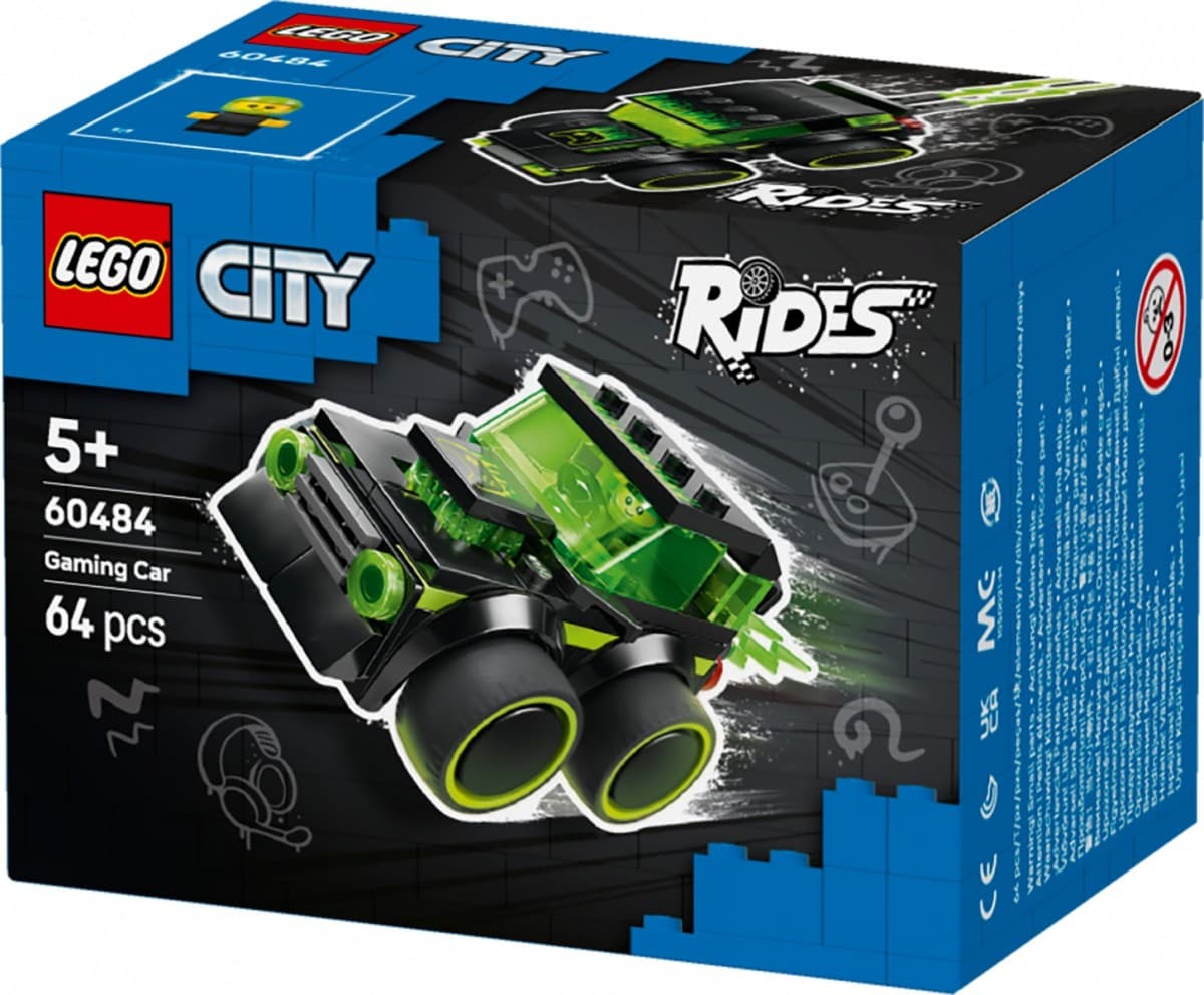 LEGO City 60484 Vozila – Gaming dirkalnik 5