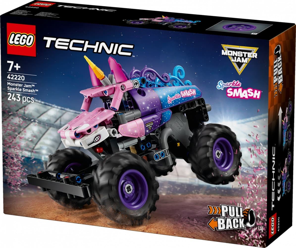 LEGO Technic 42220 Monster Jam Sparkle Smash 5