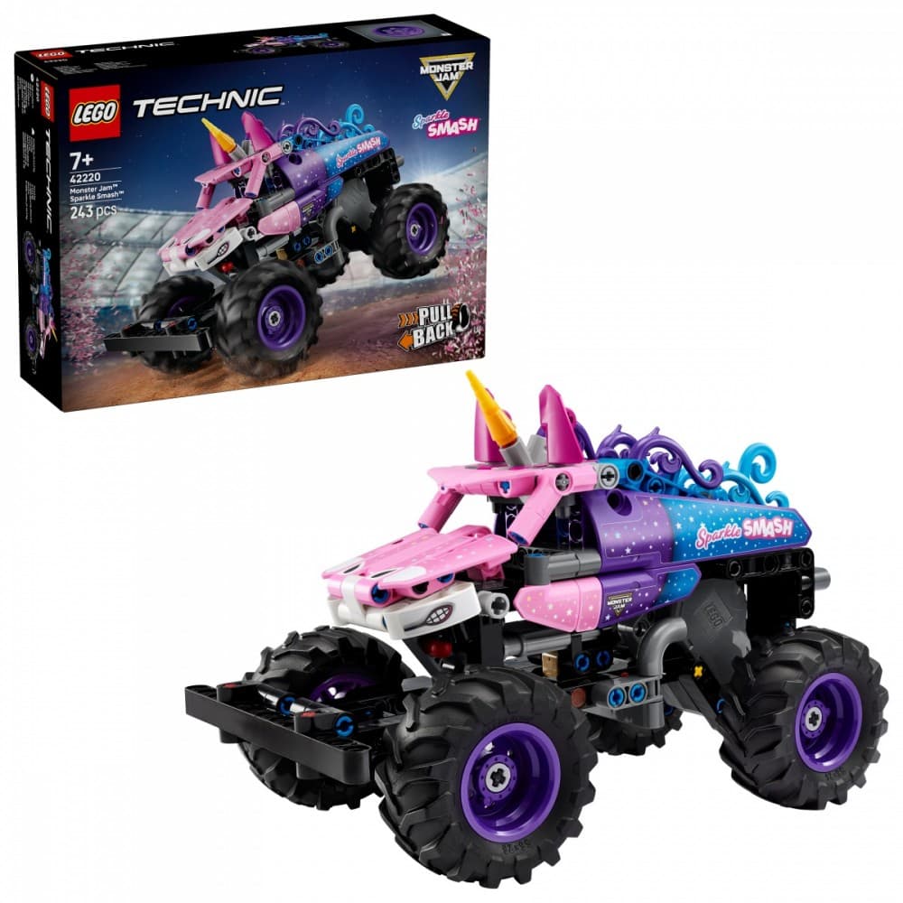 LEGO Technic 42220 Monster Jam Sparkle Smash 7