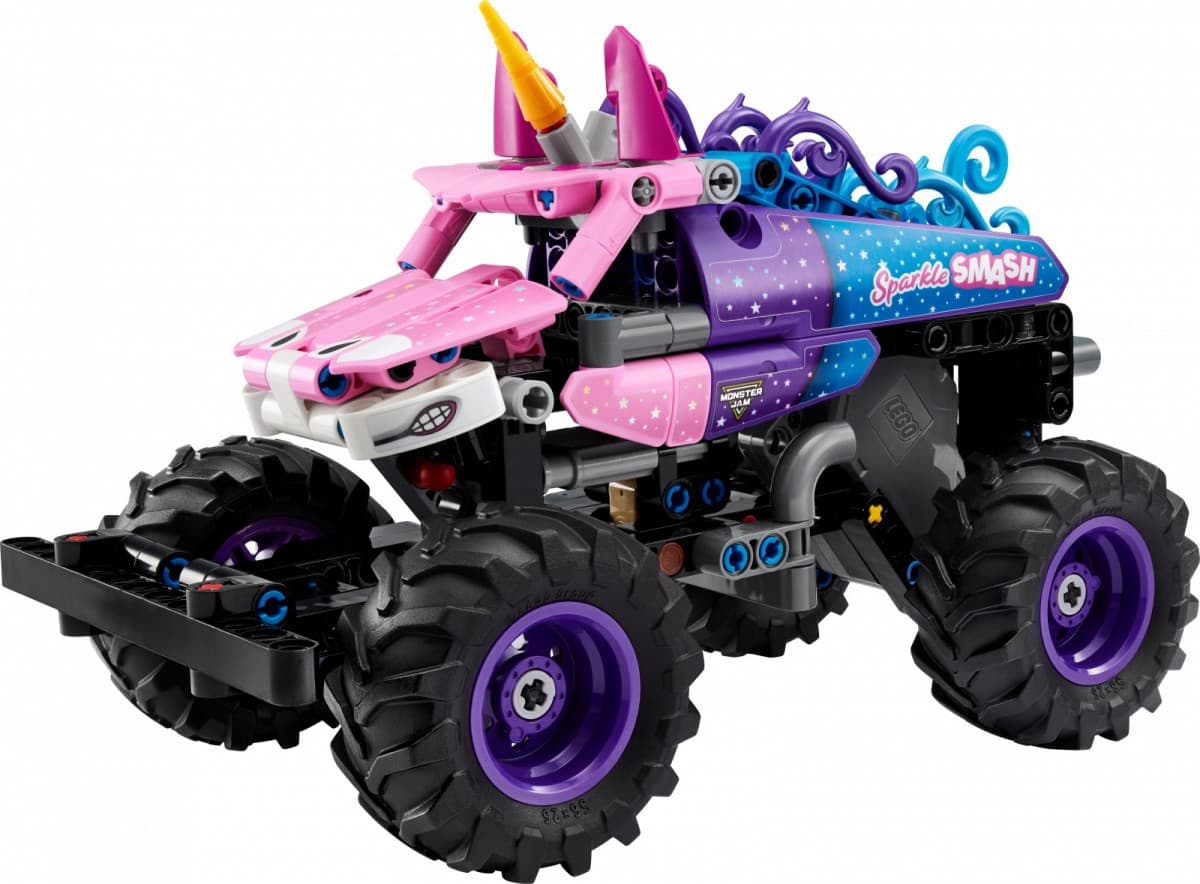 LEGO Technic 42220 Monster Jam Sparkle Smash 8
