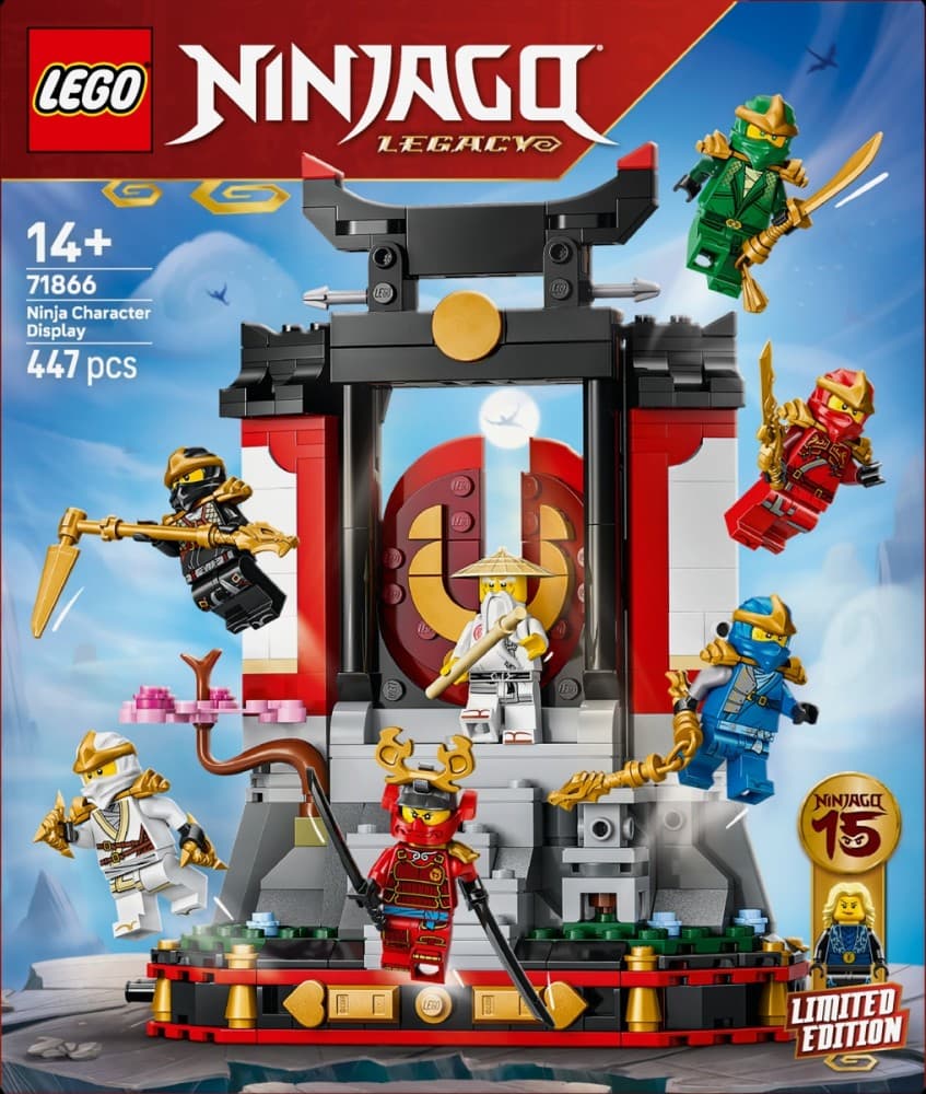 LEGO NINJAGO 71866 Oznaka 15-letnice s Ninjami 3
