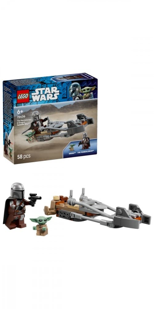 LEGO Star Wars 75436 – Mandalorianov śmigacz in Grogu 7