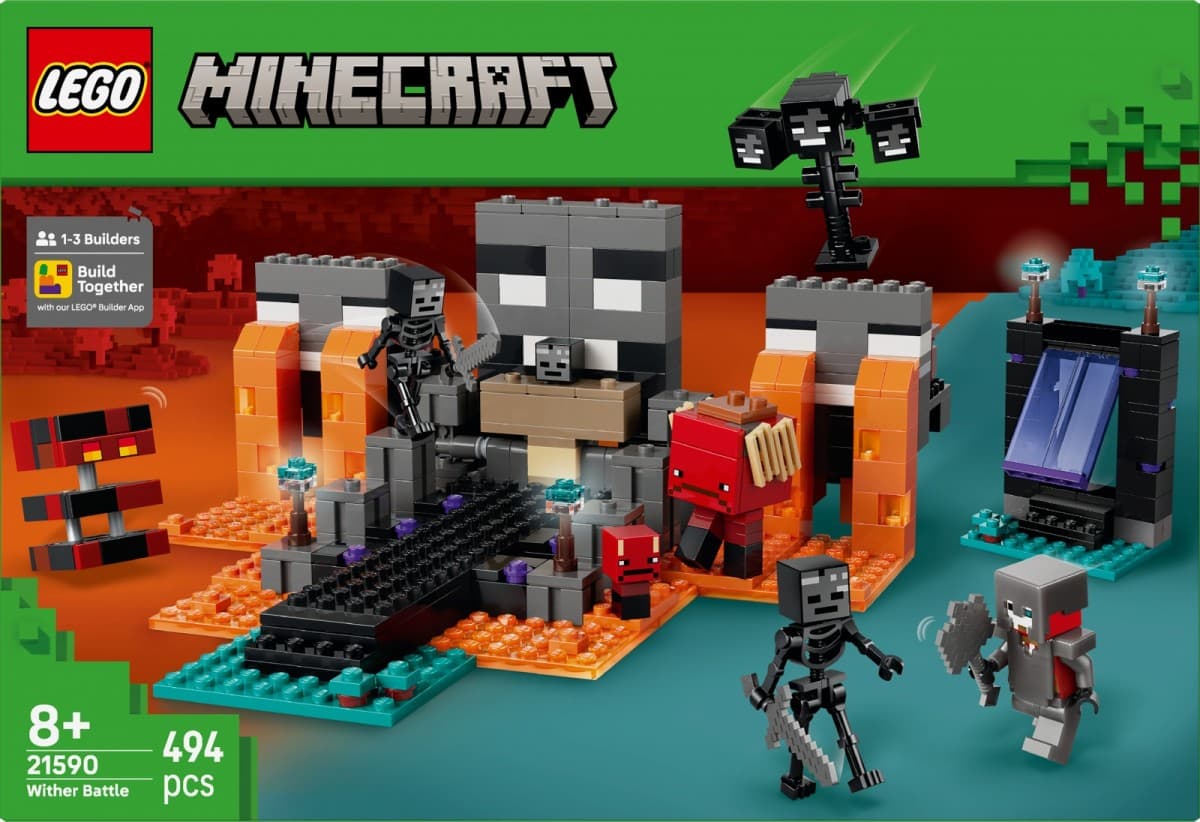 LEGO Minecraft 21590 Bitka z Witherjem – Komplet za igralce od 8 let 3