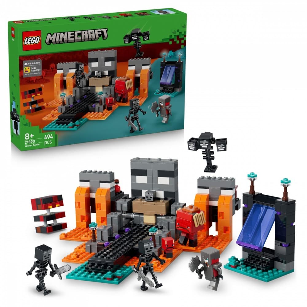 LEGO Minecraft 21590 Bitka z Witherjem – Komplet za igralce od 8 let 5