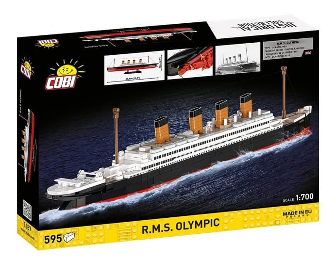 COBI KOCKI 1687 - RMS Olympic, 595 kock 2
