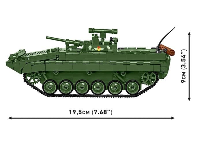 COBI KOCKI 2631 - BMP-1, ruski oklepnik, 758 kock 4