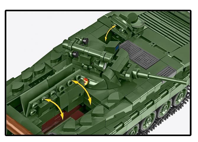COBI KOCKI 2631 - BMP-1, ruski oklepnik, 758 kock 7
