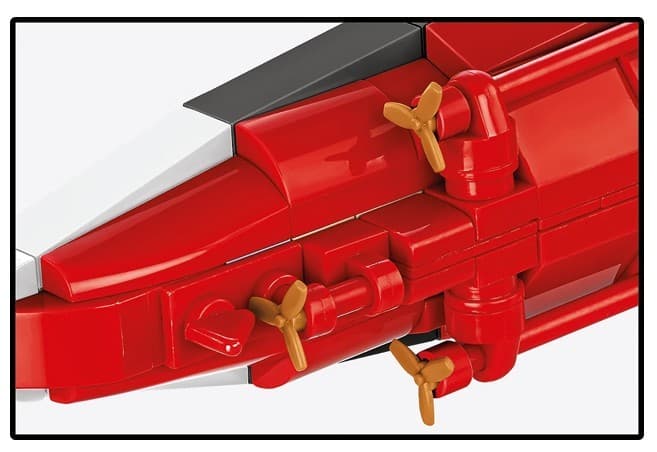 COBI KOCKI 4853 - Bojni ladji Tirpitz, 593 kock 5
