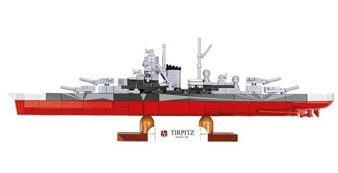 COBI KOCKI 4853 - Bojni ladji Tirpitz, 593 kock 6