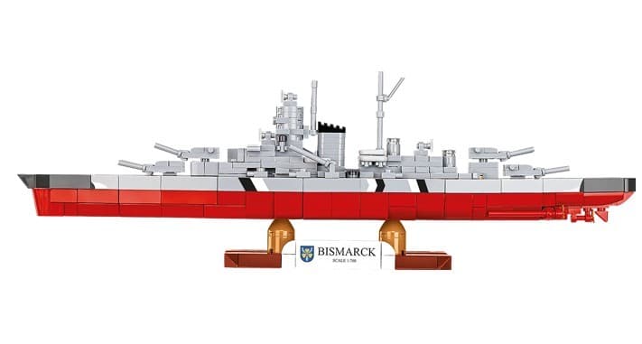 COBI KOCKI 4854 - Bojni ladji Bismarck, 590 kock 5