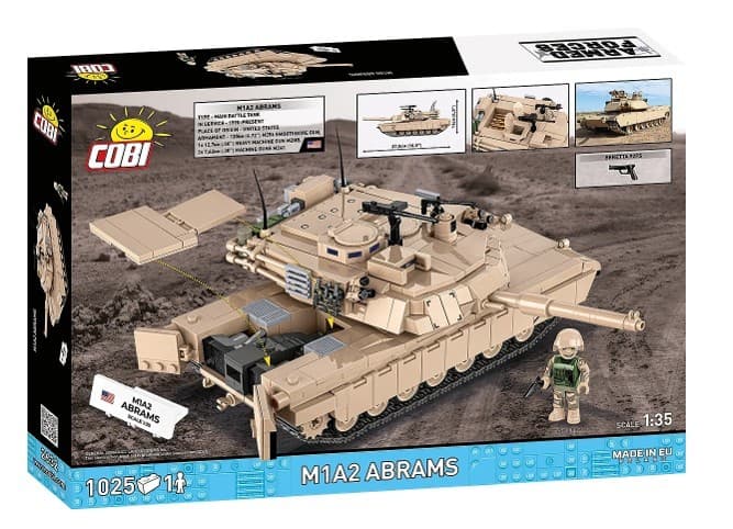 Sestavljivi model M1A2 Abrams 1025 kock 2