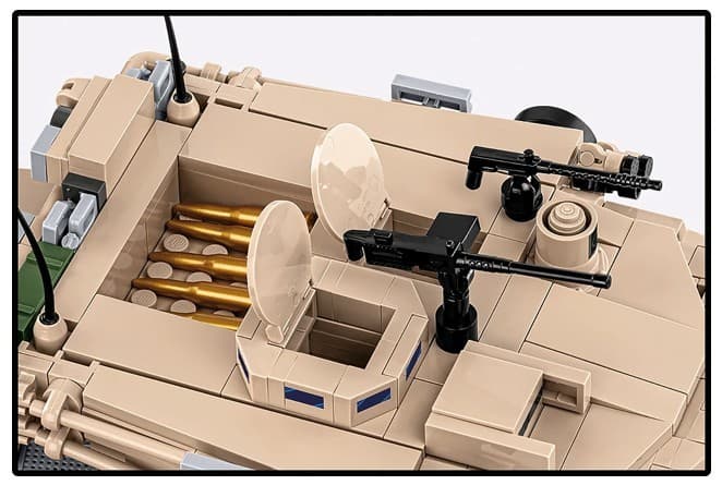 Sestavljivi model M1A2 Abrams 1025 kock 7