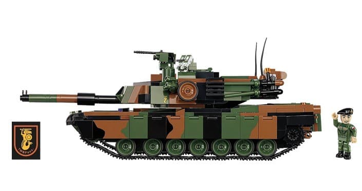 COBI KOCKI 2633 - M1A2 SEPv3 Abrams, poljski tenk, 1065 kock 7