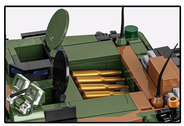 COBI KOCKI 2633 - M1A2 SEPv3 Abrams, poljski tenk, 1065 kock 8