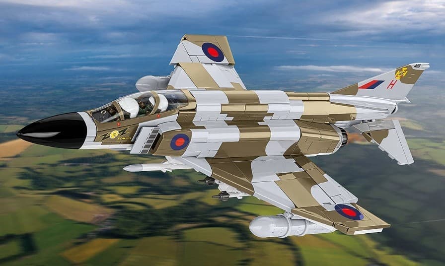 COBI KOCKI 5908 - F-4M Phantom II, britanski lovec, 728 kock 2