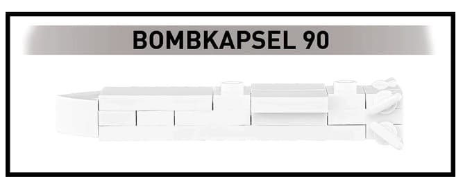 COBI KOCKI 5911 - Saab AJS 37 Viggen, švedski lovec, 911 kock 5